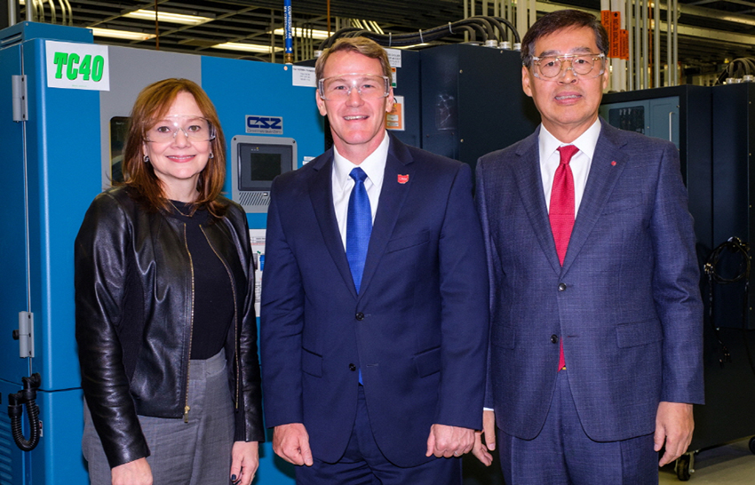 LG化学，与美GM电动汽车电池建合资公司